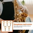 thumbnail image 6 of Phenofice Saxophone Metal Screws Replacement Accessories 5 Pieces Repair Parts for Woodwind Instruments, 6 of 6