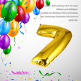 thumbnail image 1 of 40 inch Number Foil Balloon Digit Air Mylar Ballons Event Party Wedding Decor, 1 of 7
