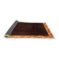 thumbnail image 2 of Ahgly Company Indoor Rectangle Oriental Orange Asian Inspired Area Rugs, 4' x 6', 2 of 4