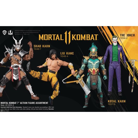 Figura de acción McFarlane Toys Mortal Kombat Kotal Kahn 7