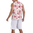 thumbnail image 5 of Wukai Rose Flowers Men’s Basketball JerseyX-Large, 5 of 7