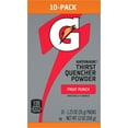 thumbnail image 6 of Gatorade Thirst Quencher Fruit Punch Sports Drink Mix Powder, 1.23oz, 10 Count Packets, 6 of 9