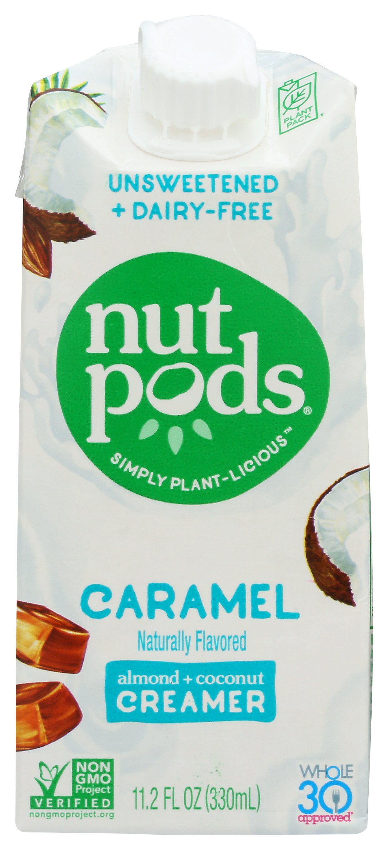 Buy Nutpods Unsweetened Caramel Almond Coconut Creamer, 11.2 fl oz Pack