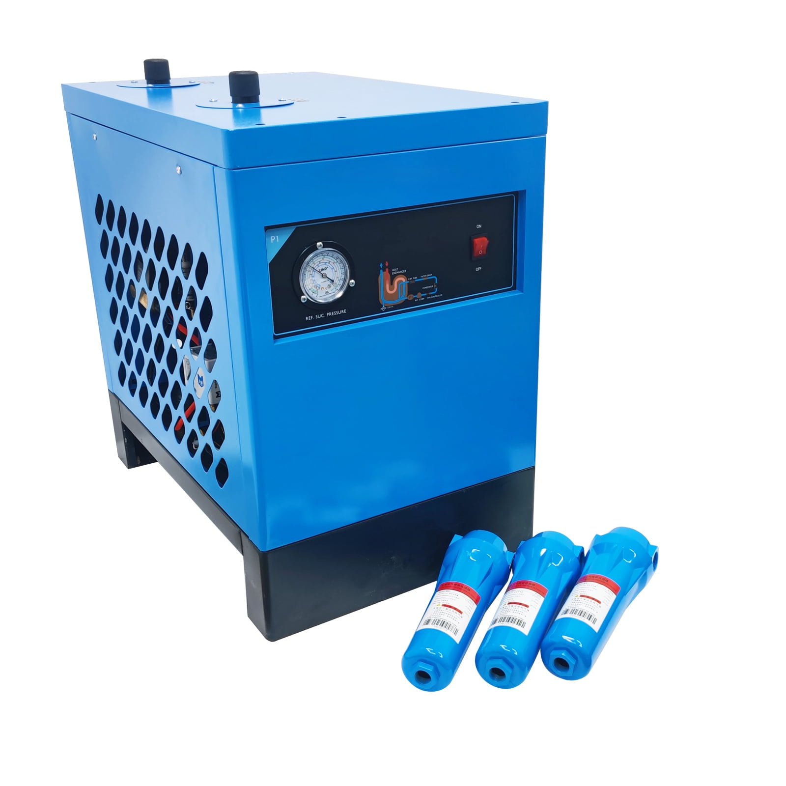 Refrigerating Dryer Air Compressor Refrigerated Freeze Dryer with 10HP Air Compressor 220V