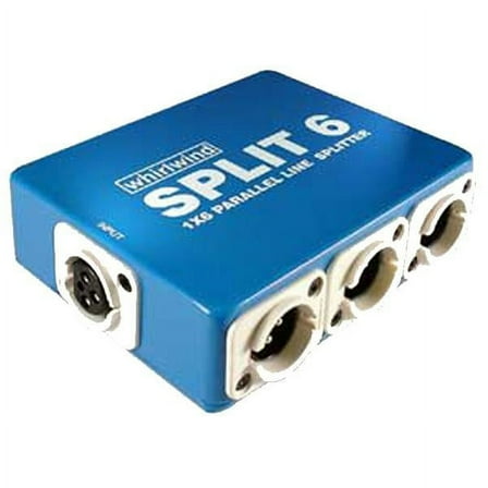 Whirlwind SPLIT6 1x6 Line Level Parallel Splitter