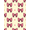 Pink Cream, Pattern 2, variant on ODIKA 8'x10' Washable Area Rug Pixel Retro Atomic Mosaic Border Motif Geometric Mid Century Refined Structured for Dining Room, Large Office, Lounge, Non-Slip Chair-Friendly Mat