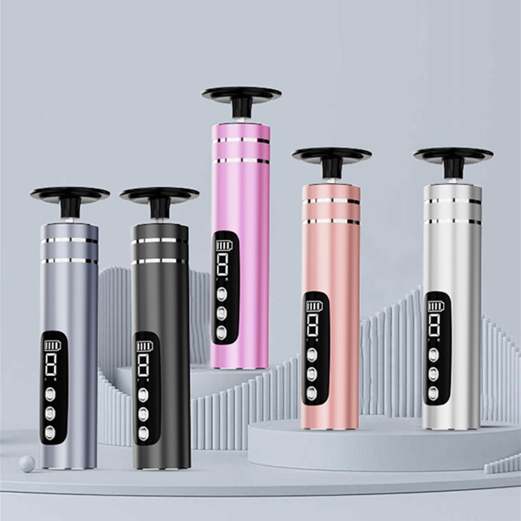 PatungKu Rechargeable Electric Foot Polisher Round Shape Ergonomic Grip USB Charging Transportable For Home Resort Care