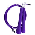 thumbnail image 1 of Speed Skipping Wire Rope Indoor Outdoor Jumping wire rope Rope Weight Loss Exercise Home Gym Workout Tool, Purple, 1 of 9