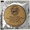 Aloha Island Coffee Chocolate Almond Kona Blend Organic Coffee Pods, 18 Pods, 18-Count