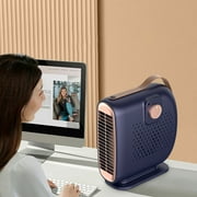 potrochi Space Heater, Portable Mini Heater for Home and Office, Energy-Efficient Small Space Heater with Overheating Protection, Retro Heater for Bedroom, Camping Tent, RV Trailer