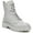 Pebble Grey Leather, variant on Sam Edelman Womens Lue Leather Combat & Lace-up Boots Ivory 10 Medium (B,M)