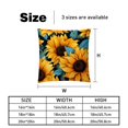 thumbnail image 5 of Sunflower seamless printing Throw Pillow - Velvet Pillow Inserts Covers with Unique Patterns - Set of 2 - Available in 16x16, 18x18, 20x20 Inches for Various Occasions, 5 of 6