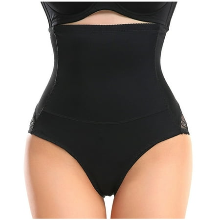 

Underwear for Women s Lace Splicing Panties Postpartum Body Sculpting Underpant High Waist Butt Lifter Shapewear