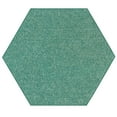 thumbnail image 1 of Ambiant Broadway Collection Solid Color Area Rugs Teal - 12' Hexagon, 1 of 4