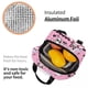 thumbnail image 4 of Bolsa de almuerzo con aislamiento de dibujos animados, bolsa térmica, contenedor de comida, My Melody, bolsa de almuerzo de alta capacidad, para hombres y mujeres, oficina, 4 of 5