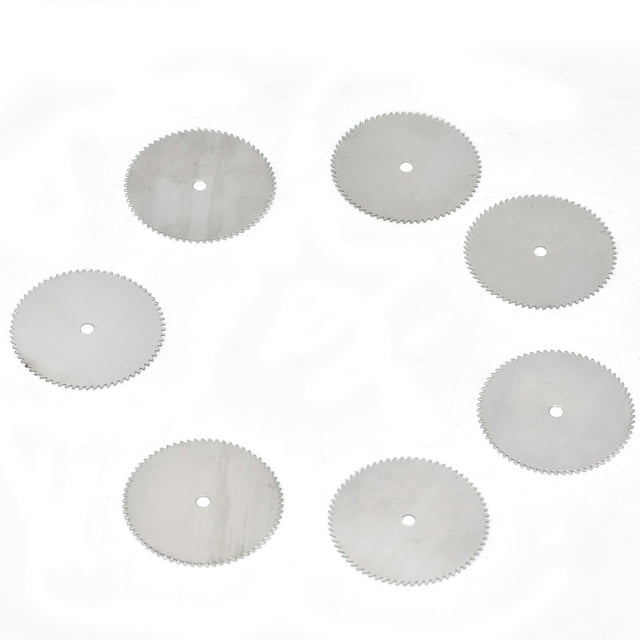 Mini Lame de Scie Circulaire, Lames de Forage à Disque en Argent pour le Bois 32mm