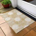 thumbnail image 6 of Addison Rugs Chantille Indoor/Outdoor Transitional Geometric Gold Washable Rectangle Rug, 1'8" x 2'6", 6 of 6