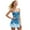 Blue Fire Scale, variant on Yuyamidu Colorful Sunset Tennis Dresses for Women Size XS Coconut Tree Womens Athletic Dress Golf Workout Sports Sleeveless Mini Dress Built in Shorts with Pocket