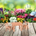 thumbnail image 3 of JHGoosa And Set Miniature Garden And Synthetic Chairs Of Made Resin Decoration Doll 3-Piece Accessories Tables Miniature Decoration & Hangs, 3 of 9