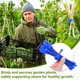 thumbnail image 5 of Uxcell 4-Pack Lazos Ajustables para Plantas, 18inch/45.72cm Silicona Flexible Multifuncional Resistente Lazo de Jardín [Azul], 5 of 6
