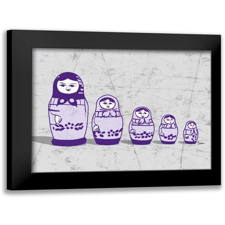 Stimson, Diane 14x12 Black Modern Framed Museum Art Print Titled - Babushka 1