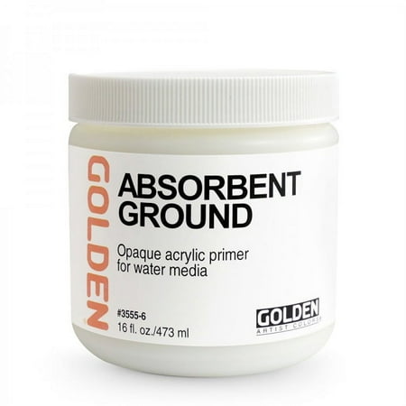 UPC: 0738797355569 | Golden – Absorbent Ground Watercolor  16 oz