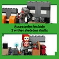 thumbnail image 5 of LEGO Minecraft Wither Battle Building & Pretend Play Toy for Boys & Girls - Video Game Playset & Toy Figures for Kids, Ages 8+ - W/Crimson Warrior Minifigure & More - Gift Idea for Birthdays - 21590, 5 of 8
