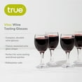 thumbnail image 3 of True Vino Wine Glasses for Dinner, Wine Tasting, Gifts, 4.22 oz, Set of 4, 3 of 9