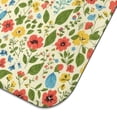 thumbnail image 5 of Pioneer Flower Floral Print Pattern Kitchen Dish Drying Mat 1 Pack, Ultra Absorbent Microfiber Drainer Mat, 16"x18", 5 of 6