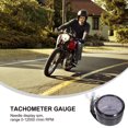 thumbnail image 4 of MasteelfCA 12000RPM LCD Digital Speedometer Tachometer Odometer Speedo Meter Tacho Tachometer Gauge for Motorcycle, 4 of 8