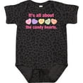 thumbnail image 3 of Inktastic Candy Hearts II Girls Baby Bodysuit, 3 of 5