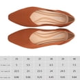 thumbnail image 3 of Zapatos Casuales Vestir Planos para Mujer Tejido Transpirable Compras en El Oficina, 3 of 9