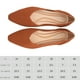 thumbnail image 3 of Zapatos Casuales Vestir Planos para Mujer Tejido Transpirable Compras en El Oficina, 3 of 9