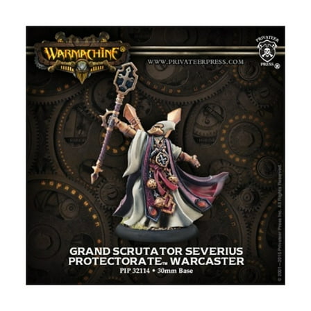 Privateer Press Grand Scrutator Severius - Warcaster New