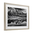 thumbnail image 2 of Stupell Industries Farmhouse Teton Mountain Reflections Birch Framed Print Under Glass, 20 x 14, by Rick Berk, 2 of 8