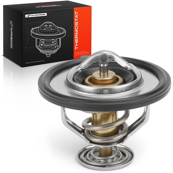A-Premium Engine Coolant Thermostat Compatible with Honda, Hyundai, Kia | for Honda Accord & Hyundai Sonata & Kia Optima & Toyota & Acura & Chrysler & Dodge & Infiniti & Kia & Lexus & Mitsubishi
