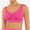 Bright Pink, variant on FeelinGirl Women’s Seamless Wireless Full Coverage Bra