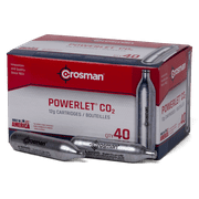 Crosman 12-Gram CO2 Powerlet for Air Rifles, Pistols & Paint Ball (40-Count)