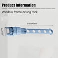 thumbnail image 4 of Estante de ropa montado en la pared Toystoory ABS rosa 31.5*5 cm, 4 of 6