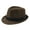 Coffee, variant on Black Top Hat, Fashion Gentleman Hat with Big Head Circumference, Top Man Hat Sun Hats for Women