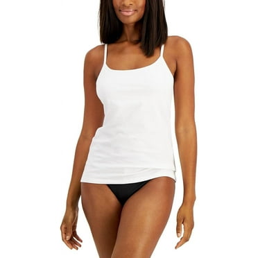 Charter Club Women’s Shelf-Bra Cami Tank, White, Medium