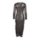 thumbnail image 5 of Txlixc Vestido de mujer, vestido transparente de manga larga (verano), S / M / L Txlixc moda, 5 of 8
