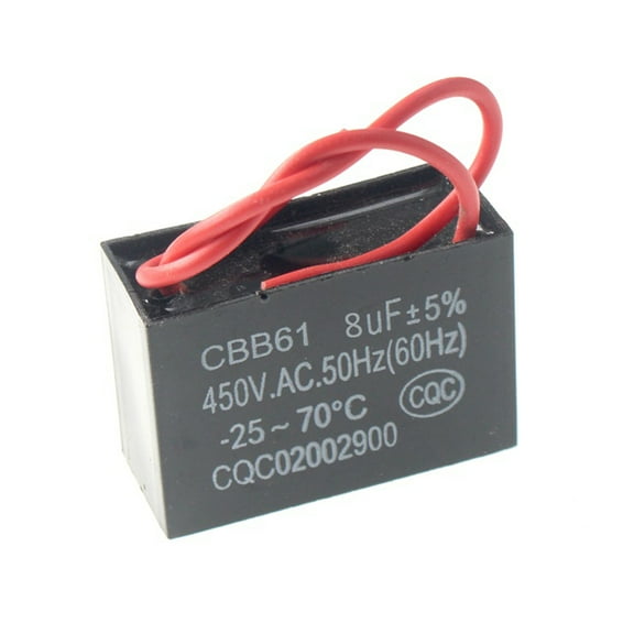 UNTERING CBB61 Capacitor 450V 1/1.2/1.5/2/3/3.5/4/5/8/10/12/15/16/20UF Capacitor Fan Ceiling Exhaust Motor Run Capacitor