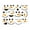 White, variant on Lssam Snowman Face Stickers, Snowman Window Clings & Wall Decals for Christmas, Cute Removable Decorative Stickers for Crafts, Fridge, Glass, Home & Party Decor