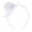 D, variant on Cowgirl Hat Headband Pink Feather Hat Decor Hair Hoop Mini Cowboy Hat Accessory Portable Cowgirl Headpiece