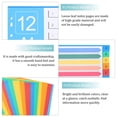 thumbnail image 4 of Miangastore 38Pcs Colored Folder Separator Loose-leaf Indexes Divider Tabs Plastic Divider, 4 of 8