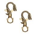 thumbnail image 3 of 2pcs Brass Car Key Chains Creative Retro Key Rings Practical Key Chains, 3 of 8