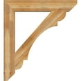 thumbnail image 3 of Ekena Millwork 6"W x 40"D x 44"H Olympic Slat Rough Sawn Bracket, Western Red Cedar, 3 of 4
