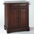 thumbnail image 4 of Pemberly Row Wood Portable Kitchen Island in Mahogany / Gray, 4 of 7