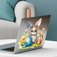 thumbnail image 6 of Meggemo Easter Egg Bunny Removable Wall Stickers Self Adhesive Stickers for Home Living Room Bedroom Wall Door Window Holiday Easter Decor, 6 of 6